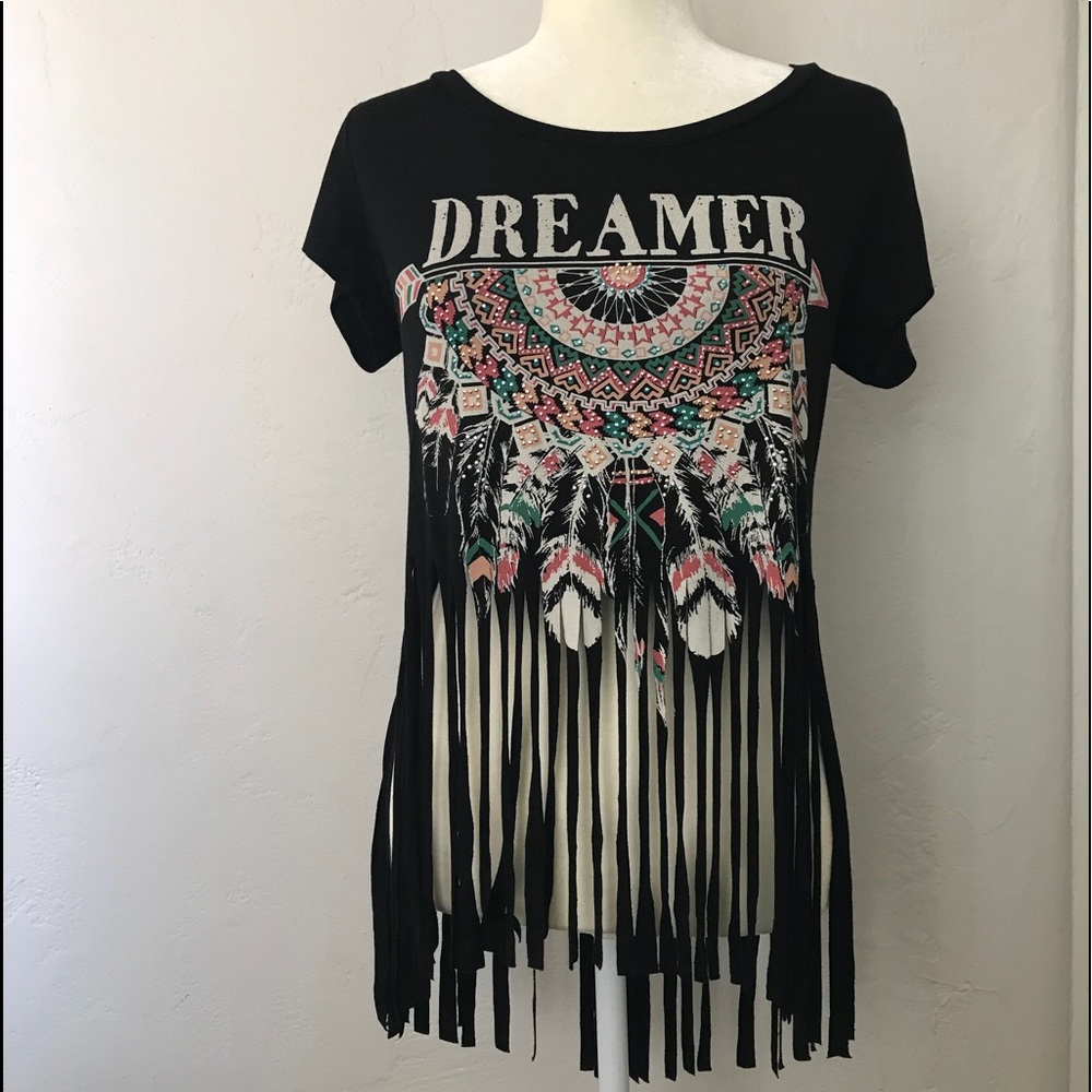 Fringe shirt